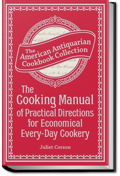The Cooking Manual | Juliet Corson